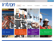 Tablet Screenshot of iritron.co.za
